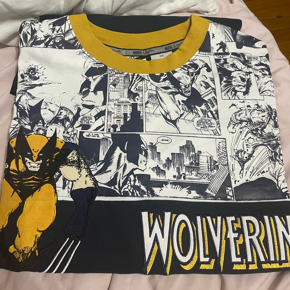 BNWT MARVEL WOLVERINE LONG SLEEVE SHIRT